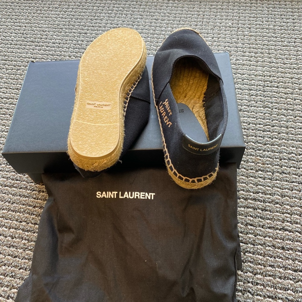 SAINT LAURENT Sl Espadrilles, NIB, size 37.5 - Picture 5 of 5